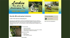 Desktop Screenshot of larkintreeandlandscape.com